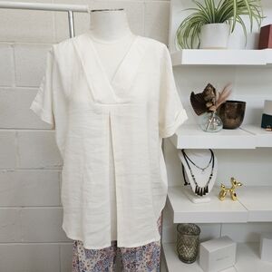 Slash Neck Top
